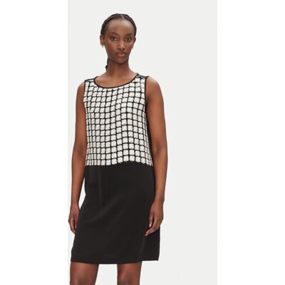 Bruuns Bazaar Každodenné šaty Nayja BBW4528 Čierna Slim Fit Ženy Bruuns Bazaar Každodenné šaty Nayja BBW4528 Čierna Slim Fit Ženy