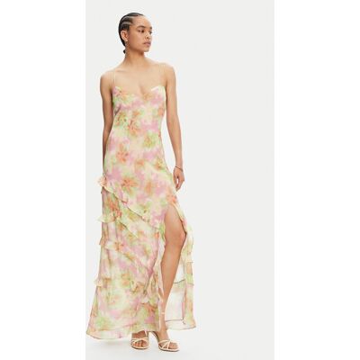 Bardot Večerné šaty 59419DB1 Farebná Regular Fit Ženy Bardot Večerné šaty 59419DB1 Farebná Regular Fit Ženy