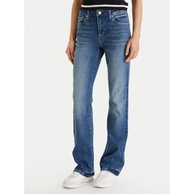 Tommy Hilfiger Džínsy WW0WW47701 Modrá Bootcut Fit Ženy Tommy Hilfiger Džínsy WW0WW47701 Modrá Bootcut Fit Ženy