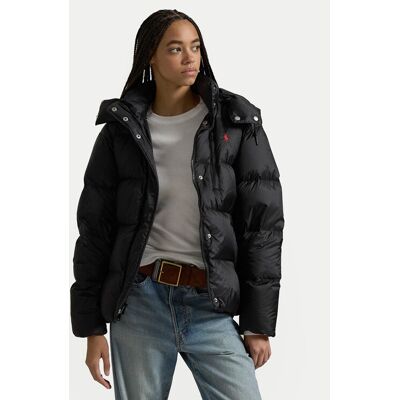 Polo Ralph Lauren Vatovaná bunda 211932183002 Čierna Relaxed Fit Ženy Polo Ralph Lauren Vatovaná bunda 211932183002 Čierna Relaxed Fit Ženy