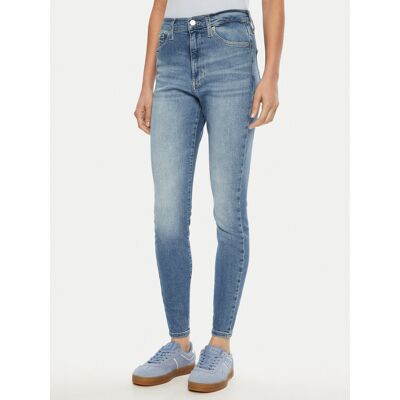 Tommy Jeans Džínsy Sylvia DW0DW20223 Modrá Skinny Fit Ženy Tommy Jeans Džínsy Sylvia DW0DW20223 Modrá Skinny Fit Ženy