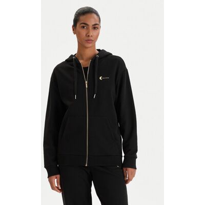 Armani Exchange Mikina XW001847 AF18853 UC001 Čierna Regular Fit Ženy Armani Exchange Mikina XW001847 AF18853 UC001 Čierna Regular Fit Ženy