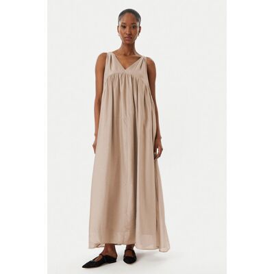 Eleh Letné šaty SS260270 Sivá Relaxed Fit Ženy Eleh Letné šaty SS260270 Sivá Relaxed Fit Ženy