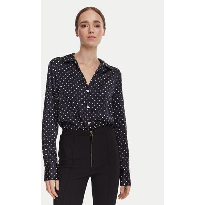 Guess Košeľa W6YH23 W2946 Tmavomodrá Regular Fit Ženy Guess Košeľa W6YH23 W2946 Tmavomodrá Regular Fit Ženy