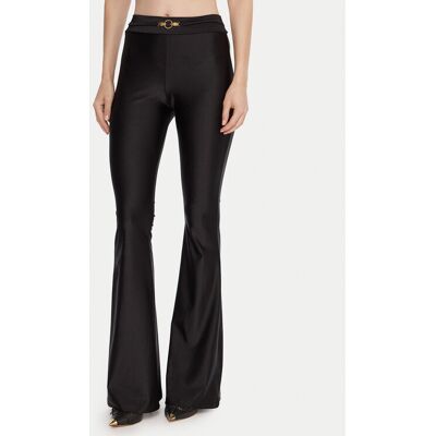 Just Cavalli Legíny 79PAC1C1 J0108 Čierna Flare Fit Ženy Just Cavalli Legíny 79PAC1C1 J0108 Čierna Flare Fit Ženy