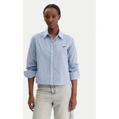 KARL LAGERFELD Košeľa B1W11020 Modrá Regular Fit Ženy KARL LAGERFELD Košeľa B1W11020 Modrá Regular Fit Ženy