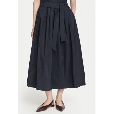 Weekend Max Mara Midi sukňa Alpaca 2625106041 Tmavomodrá Regular Fit Ženy Weekend Max Mara Midi sukňa Alpaca 2625106041 Tmavomodrá Regular Fit Ženy