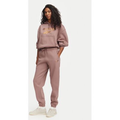 Reebok Tepláková súprava Jolanta RK25706CCW Hnedá Regular Fit Ženy Reebok Tepláková súprava Jolanta RK25706CCW Hnedá Regular Fit Ženy