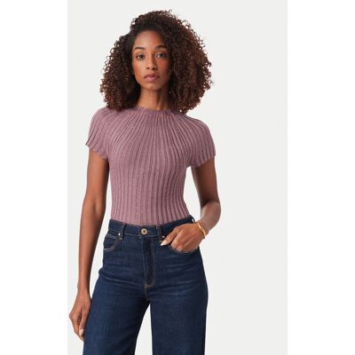 Guess Blúzka W6YR31 Z1023 Fialová Regular Fit Ženy Guess Blúzka W6YR31 Z1023 Fialová Regular Fit Ženy