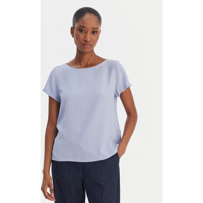 Marella Blúzka Cartone 2615111021 Modrá Regular Fit Ženy Marella Blúzka Cartone 2615111021 Modrá Regular Fit Ženy