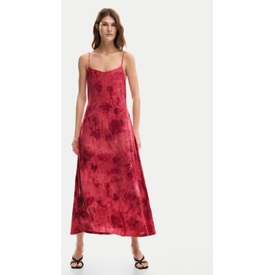 Desigual Letné šaty Madison 26SWVK01 Červená Regular Fit Ženy Desigual Letné šaty Madison 26SWVK01 Červená Regular Fit Ženy