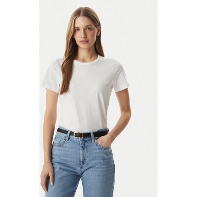 LAUREN RALPH LAUREN Tričko 200P09106004 Biela Relaxed Fit Ženy LAUREN RALPH LAUREN Tričko 200P09106004 Biela Relaxed Fit Ženy