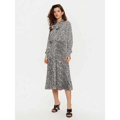 KARL LAGERFELD Košeľové šaty A1W13020 Biela Regular Fit Ženy KARL LAGERFELD Košeľové šaty A1W13020 Biela Regular Fit Ženy