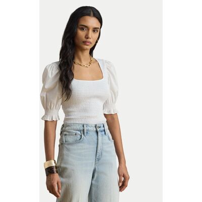 LAUREN RALPH LAUREN Blúzka 200P09102001 Biela Slim Fit Ženy LAUREN RALPH LAUREN Blúzka 200P09102001 Biela Slim Fit Ženy