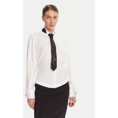 Elisabetta Franchi Košeľa re Biela Regular Fit Ženy Elisabetta Franchi Košeľa re Biela Regular Fit Ženy