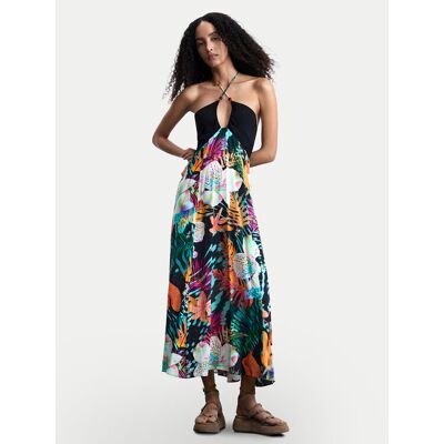 Desigual Letné šaty Daikiri Cord 26SWVW63 Farebná Regular Fit Ženy Desigual Letné šaty Daikiri Cord 26SWVW63 Farebná Regular Fit Ženy