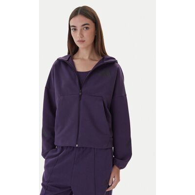 adidas Mikina Z.N.E. KC4569 Fialová Loose Fit Ženy adidas Mikina Z.N.E. KC4569 Fialová Loose Fit Ženy