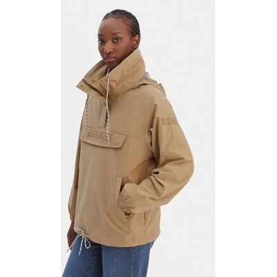 Napapijri Bunda anorak NP0A4IKZ Béžová Regular Fit Ženy Napapijri Bunda anorak NP0A4IKZ Béžová Regular Fit Ženy