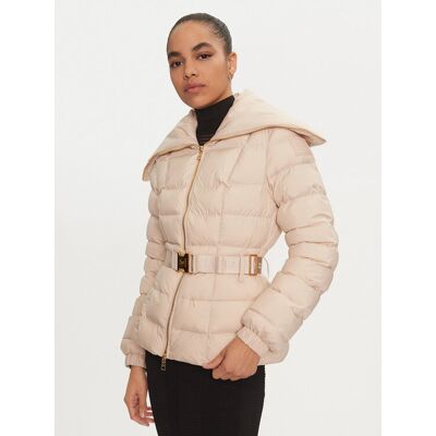 Elisabetta Franchi Zimné bundy PI-76D-46E2-V680 Écru Regular Fit Ženy Elisabetta Franchi Zimné bundy PI-76D-46E2-V680 Écru Regular Fit Ženy