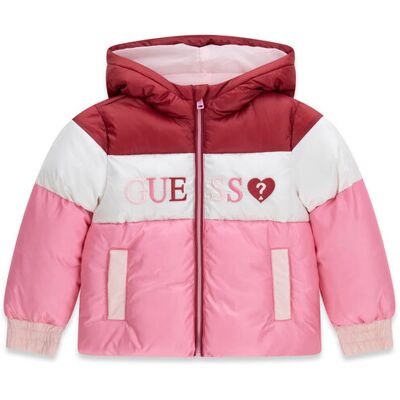 Guess Prechodná bunda K6YL01 W2576 Ružová Regular Fit Deti Guess Prechodná bunda K6YL01 W2576 Ružová Regular Fit Deti