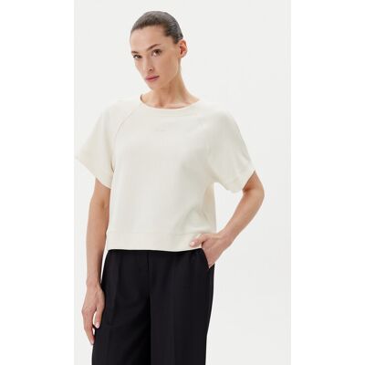 BOSS Tričko C_Emsa 50541011 Béžová Regular Fit Ženy BOSS Tričko C_Emsa 50541011 Béžová Regular Fit Ženy