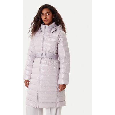 Calvin Klein Zimné bundy LV044D543G Sivá Slim Fit Ženy Calvin Klein Zimné bundy LV044D543G Sivá Slim Fit Ženy