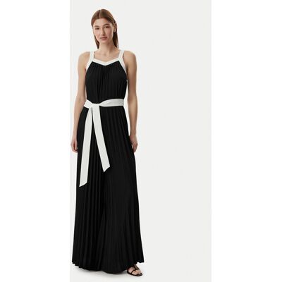 KARL LAGERFELD Overal B2W13018 Čierna Regular Fit Ženy KARL LAGERFELD Overal B2W13018 Čierna Regular Fit Ženy