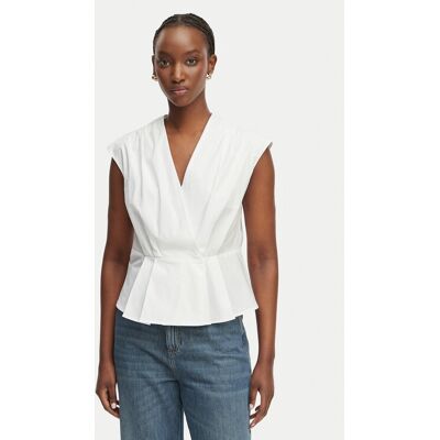 Marella Blúzka Bazar 2613161162 Biela Regular Fit Ženy Marella Blúzka Bazar 2613161162 Biela Regular Fit Ženy