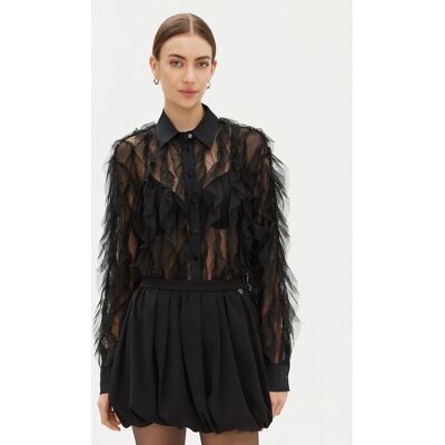 Imperial Košeľa C9990033S Čierna Regular Fit Ženy Imperial Košeľa C9990033S Čierna Regular Fit Ženy