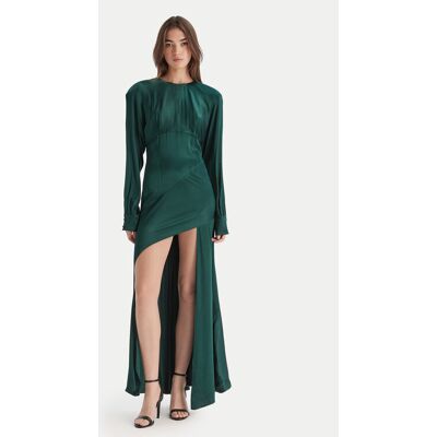 Bardot Koktejlové šaty Kartia 60108DB Zelená Regular Fit Ženy Bardot Koktejlové šaty Kartia 60108DB Zelená Regular Fit Ženy
