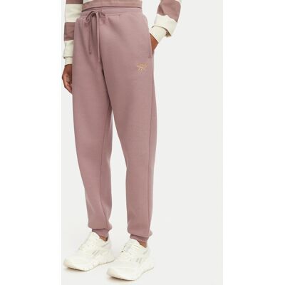 Reebok Teplákové nohavice Zana RK25690CC Hnedá Regular Fit Ženy Reebok Teplákové nohavice Zana RK25690CC Hnedá Regular Fit Ženy