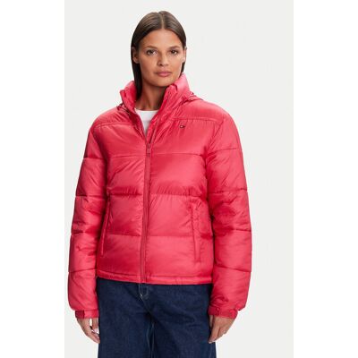 Tommy Jeans Zimné bundy DW0DW21619 Červená Relaxed Fit Ženy Tommy Jeans Zimné bundy DW0DW21619 Červená Relaxed Fit Ženy