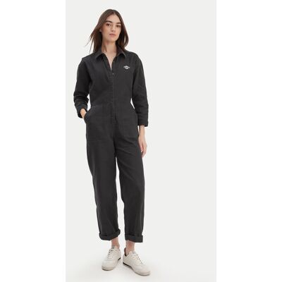 Billabong Overal Take The Road EBJWO03004 Čierna Regular Fit Ženy Billabong Overal Take The Road EBJWO03004 Čierna Regular Fit Ženy