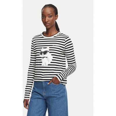 Karl Lagerfeld Jeans Blúzka B3W17043 Farebná Regular Fit Ženy Karl Lagerfeld Jeans Blúzka B3W17043 Farebná Regular Fit Ženy