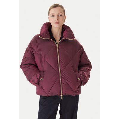 LOLA CASADEMUNT Zimné bundy MF2501007 Bordová Oversize Ženy LOLA CASADEMUNT Zimné bundy MF2501007 Bordová Oversize Ženy