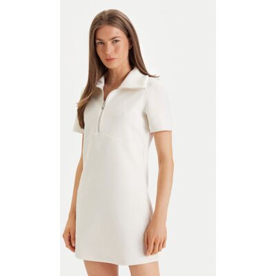 Calvin Klein Každodenné šaty LV044F207G Béžová Regular Fit Ženy Calvin Klein Každodenné šaty LV044F207G Béžová Regular Fit Ženy
