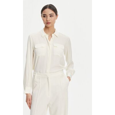 Marella Košeľa Calabra 2523116061 Biela Regular Fit Ženy Marella Košeľa Calabra 2523116061 Biela Regular Fit Ženy
