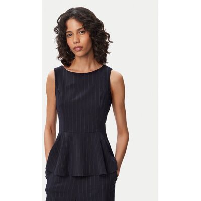 French Connection Blúzka Alia 729F3 Tmavomodrá Slim Fit Ženy French Connection Blúzka Alia 729F3 Tmavomodrá Slim Fit Ženy
