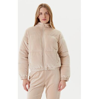 Guess Zimné bundy V4BL03 K0232 Béžová Regular Fit Ženy Guess Zimné bundy V4BL03 K0232 Béžová Regular Fit Ženy