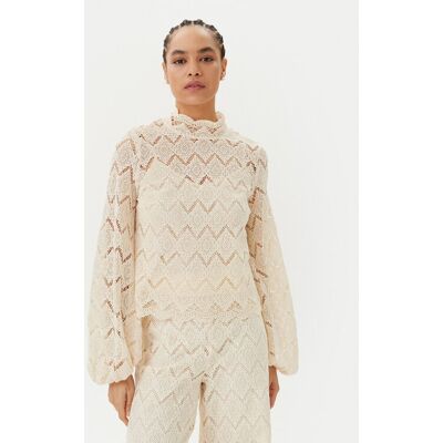 TWINSET Blúzka 251TP2404 Béžová Regular Fit Ženy TWINSET Blúzka 251TP2404 Béžová Regular Fit Ženy
