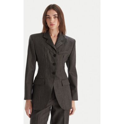 Marella Sako Essenza 2523046052 Hnedá Slim Fit Ženy Marella Sako Essenza 2523046052 Hnedá Slim Fit Ženy