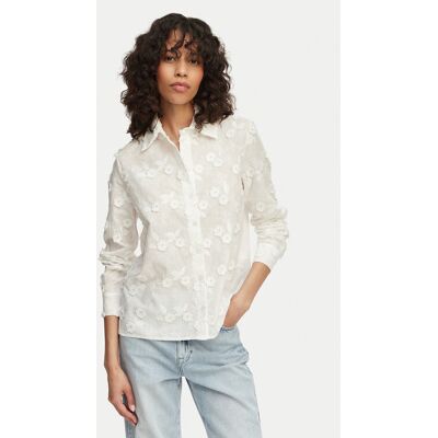 Artigli Košeľa ACCA004583 Biela Regular Fit Ženy Artigli Košeľa ACCA004583 Biela Regular Fit Ženy