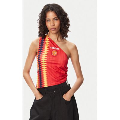 adidas Top Spain Reconstructed Bringback KE2292 Červená Slim Fit Ženy adidas Top Spain Reconstructed Bringback KE2292 Červená Slim Fit Ženy