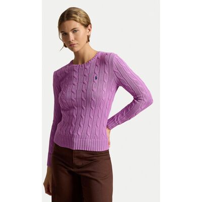 Polo Ralph Lauren Sveter 211971869511 Ružová Regular Fit Ženy Polo Ralph Lauren Sveter 211971869511 Ružová Regular Fit Ženy