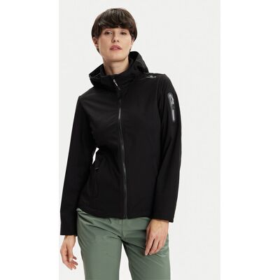 CMP Nepremokavá bunda 39A5016 Čierna Regular Fit Ženy CMP Nepremokavá bunda 39A5016 Čierna Regular Fit Ženy