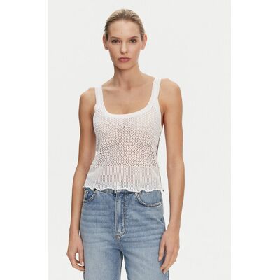 PINKO Top 104642 A2EB Z04 Biela Regular Fit Ženy PINKO Top 104642 A2EB Z04 Biela Regular Fit Ženy