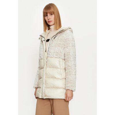 Colmar Vatovaná bunda 2255 8YM Écru Regular Fit Ženy Colmar Vatovaná bunda 2255 8YM Écru Regular Fit Ženy