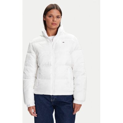 Tommy Jeans Zimné bundy DW0DW21619 Biela Relaxed Fit Ženy Tommy Jeans Zimné bundy DW0DW21619 Biela Relaxed Fit Ženy