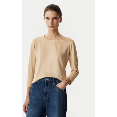 JOOP! Blúzka 263Je32Tamina 30103280 Béžová Slim Fit Ženy JOOP! Blúzka 263Je32Tamina 30103280 Béžová Slim Fit Ženy