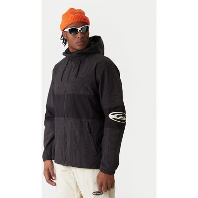 Quiksilver Snowboardová bunda Hight In The Hood JK EQYTJ03517 Čierna Relaxed Fit Muži Quiksilver Snowboardová bunda Hight In The Hood JK EQYTJ03517 Čierna Relaxed Fit Muži